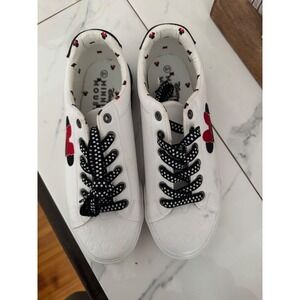 Ground Up Disney Minnie Mouse Tennis Sneakers‎ Shoes Size 8 1/2 Mickey Mouse